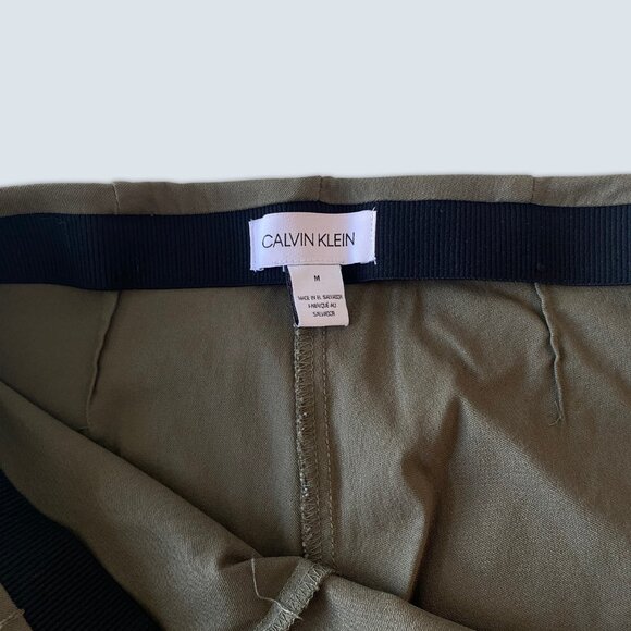 Calvin Klein Slim Trousers Green Pants Size M - Picture 3 of 6